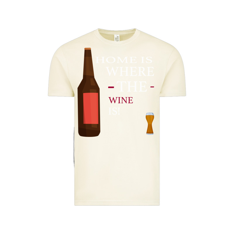 Home Is Where The Wine Is Vintage Tee by Bettercallsaul | Teevron