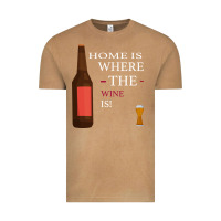 Vintage Camel HOME IS WHERE THE WINE IS Vintage Tee - Bettercallsaul