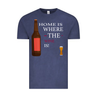 Vintage Denim HOME IS WHERE THE WINE IS Vintage Tee - Bettercallsaul