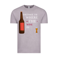 Vintage Zinc HOME IS WHERE THE WINE IS Vintage Tee - Bettercallsaul