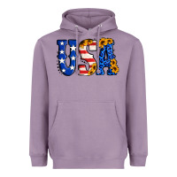 Lavender usa western font Heavyweight Hoodie - Jasminsmagicworld