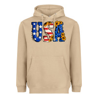 Mushroom usa western font Heavyweight Hoodie - Jasminsmagicworld