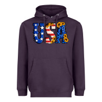 Plum usa western font Heavyweight Hoodie - Jasminsmagicworld