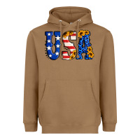 Toasted Coconut usa western font Heavyweight Hoodie - Jasminsmagicworld