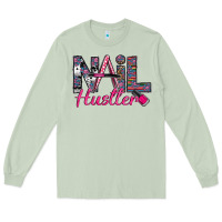 Matcha Nail hustler Long Sleeve Tee - SublimationCraftShop
