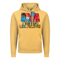 Vintage Mustard tasted like freedom Vintage Hoodie - RacoonDesign
