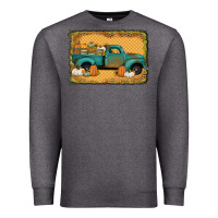 Charcoal Heather pumpkin farm truck Premium Sweatshirt - Jasminsmagicworld