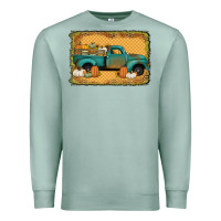 Seafoam pumpkin farm truck Premium Sweatshirt - Jasminsmagicworld