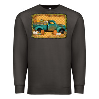 Smoke pumpkin farm truck Premium Sweatshirt - Jasminsmagicworld
