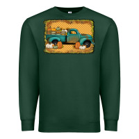 Sports Green pumpkin farm truck Premium Sweatshirt - Jasminsmagicworld