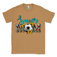 Toasted Coconut western leopard cowhide sunflowers  glitter mom soccer Classic Tee - Artiststas