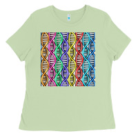 Matcha dna seamless pattern Ladies Tee - BundleAndBundleShop