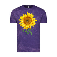 Cloud Purple Bambino Sunflower Vintage Tee - LillyAllenDesigns