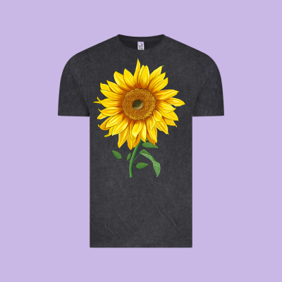 Bambino Sunflower Vintage Tee Designed By Lillyallendesigns