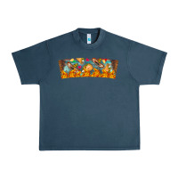 Midnight Navy Nach Valentine Urban Heavy Tee - CowhideDigitalArt