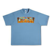 Pebble Blue Nach Valentine Urban Heavy Tee - CowhideDigitalArt