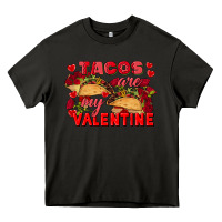 Asphalt Tacos are my Valentine Valentine's Day Heavy Core Tee - FaDigitalArtStudio
