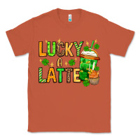 Copper St. Patrick's Lucky a latte Classic Tee - OliviaCreatesArt