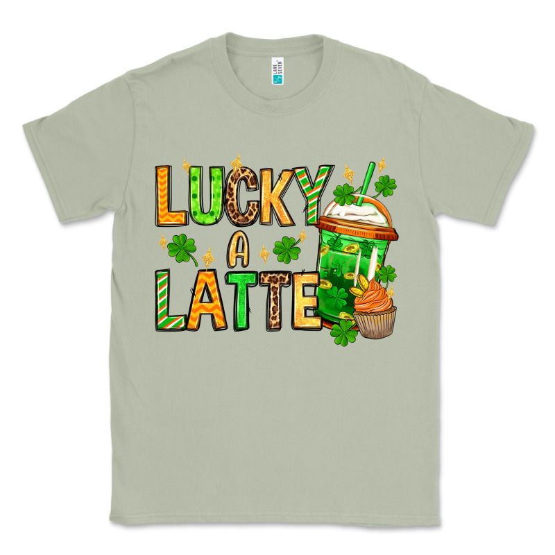 St. Patrick's Lucky A Latte Classic Tee by OliviaCreatesArt | Teevron