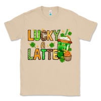 Mushroom St. Patrick's Lucky a latte Classic Tee - OliviaCreatesArt