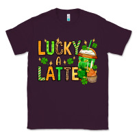 Plum St. Patrick's Lucky a latte Classic Tee - OliviaCreatesArt