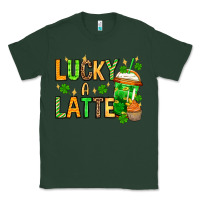 Sports Green St. Patrick's Lucky a latte Classic Tee - OliviaCreatesArt