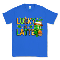 True Royal St. Patrick's Lucky a latte Classic Tee - OliviaCreatesArt