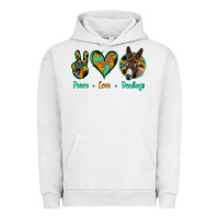 Pigment Lunar Rock Peace Love Donkeys Urban Hoodie - Jasminsmagicworld