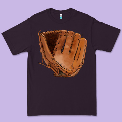 Baseball Glove Premium Tee Designed By Fadigitalartstudio