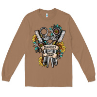 Toasted Coconut barber shop Long Sleeve Tee - SublimationCraftShop