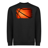 Black basketball brushstroke Heavyweight Sweatshirt - Jasminsmagicworld