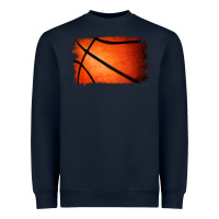 Navy basketball brushstroke Heavyweight Sweatshirt - Jasminsmagicworld