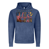 Vintage Denim the land yee the home of the haw Vintage Hoodie - RacoonDesign