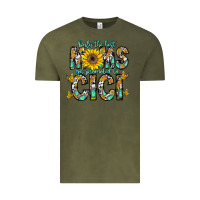 Vintage Olive only the best moms get promoted to cici Vintage Tee - CowhideDigitalArt