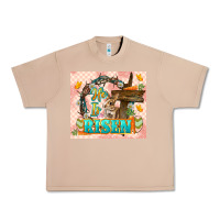 Burro Easter Day He is risen 20oz skinny Urban Heavy Tee - LillyAllenDesigns