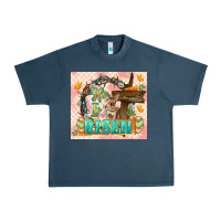 Midnight Navy Easter Day He is risen 20oz skinny Urban Heavy Tee - LillyAllenDesigns