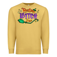 Antique Gold resting witch face Premium Sweatshirt - Jasminsmagicworld
