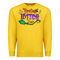 Lemon resting witch face Premium Sweatshirt - Jasminsmagicworld