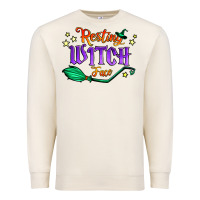 Sandshell resting witch face Premium Sweatshirt - Jasminsmagicworld
