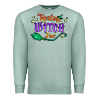 Seafoam resting witch face Premium Sweatshirt - Jasminsmagicworld
