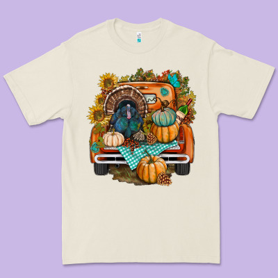 Thanksgiving Truck Bbs Premium Tee Designed By Bundleandbundleshop
