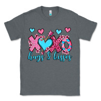 Charcoal Heather xoxo hugs and kisses olivia Classic Tee - OliviaCreatesArt