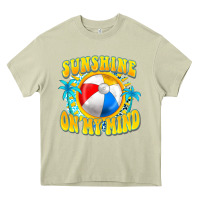 Mossy Sunshine on my mind Heavy Core Tee - FaDigitalArtStudio