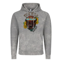 Cloud Rock turquoise bison Vintage Hoodie - RacoonDesign