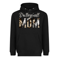 Black volleyball  mom Heavyweight Hoodie - Jasminsmagicworld