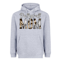 Heather Grey volleyball  mom Heavyweight Hoodie - Jasminsmagicworld