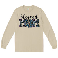 Mushroom blessed mom Long Sleeve Tee - SublimationCraftShop