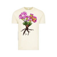 Vintage Arctic Bitterroot Flower Vintage Tee - LillyAllenDesigns