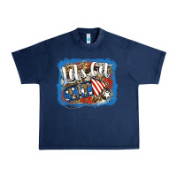 Navy Let's Get Lit Urban Heavy Tee - Jasminsmagicworld