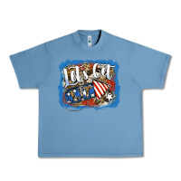 Pebble Blue Let's Get Lit Urban Heavy Tee - Jasminsmagicworld